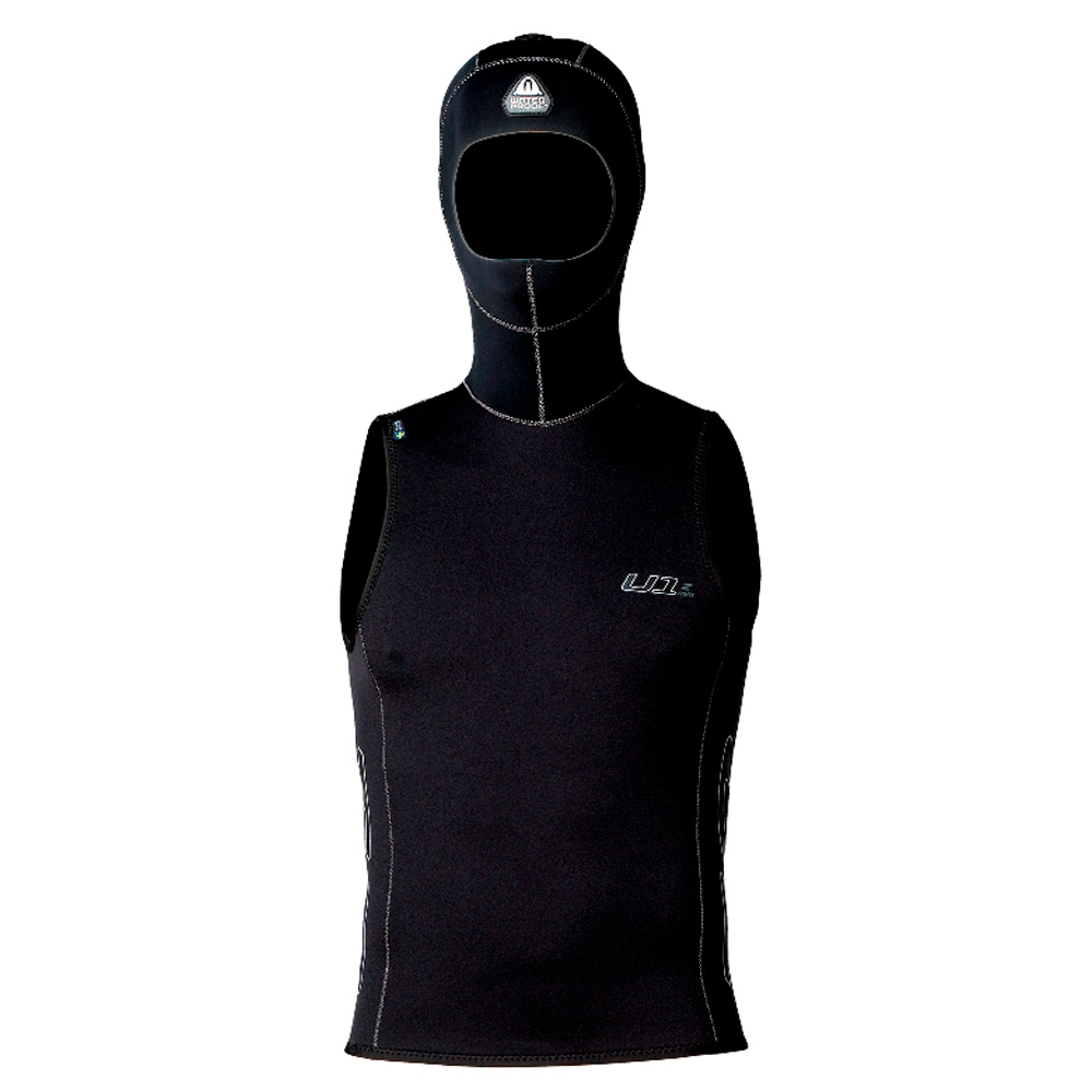 WATERPROOF - U1 Undervest m. Hood 2mm Lady