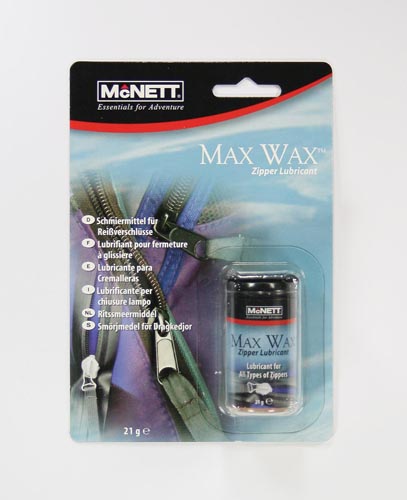 McNETT - Max Wax Wachsstift für Reißverschlüsse 20g