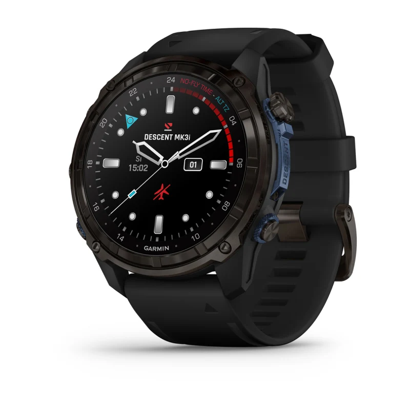 GARMIN - Descent MK3i 51mm Schwarz Tauchcomputer mit GPS  