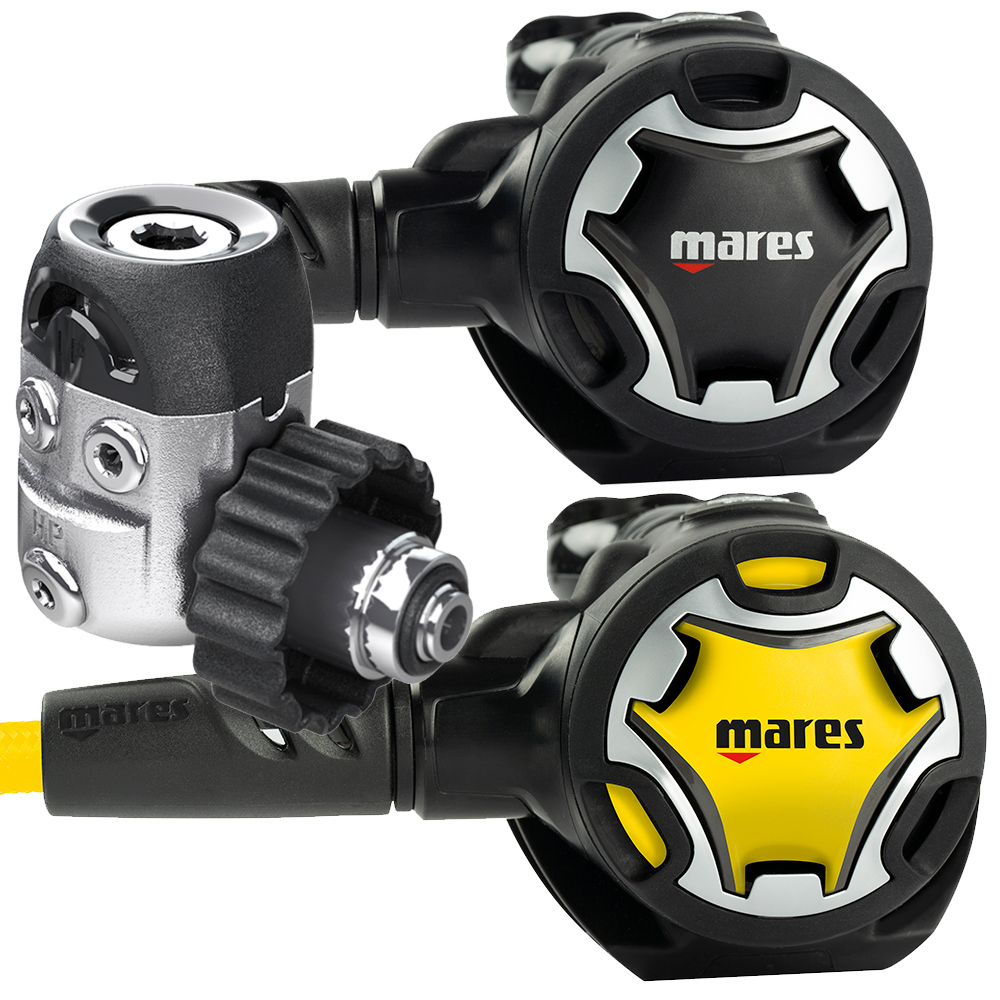 MARES - Dual 15X mit Dual Octopus Atemregler Set