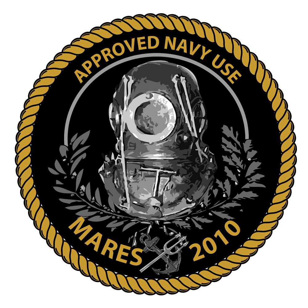 MARES - Abyss 22 NAVY II mit Navy Octopus Atemregler-Set