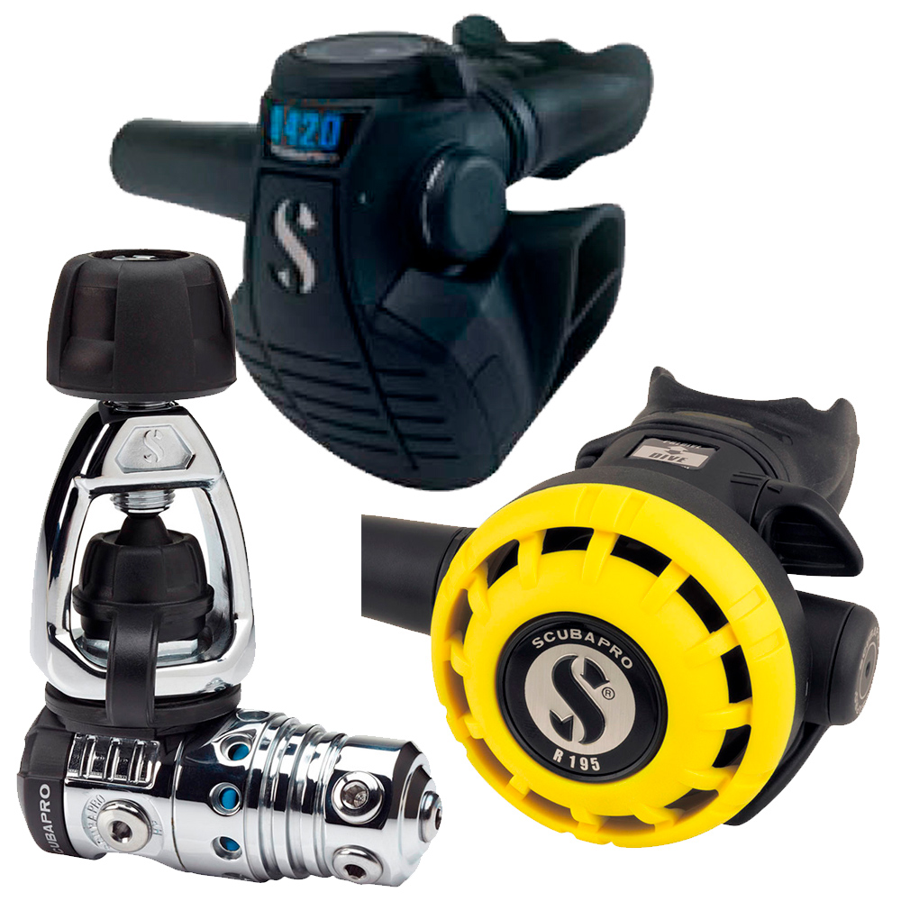 SCUBAPRO - MK25 EVO DIN D420 mit S270 Octopus Atemregler Set