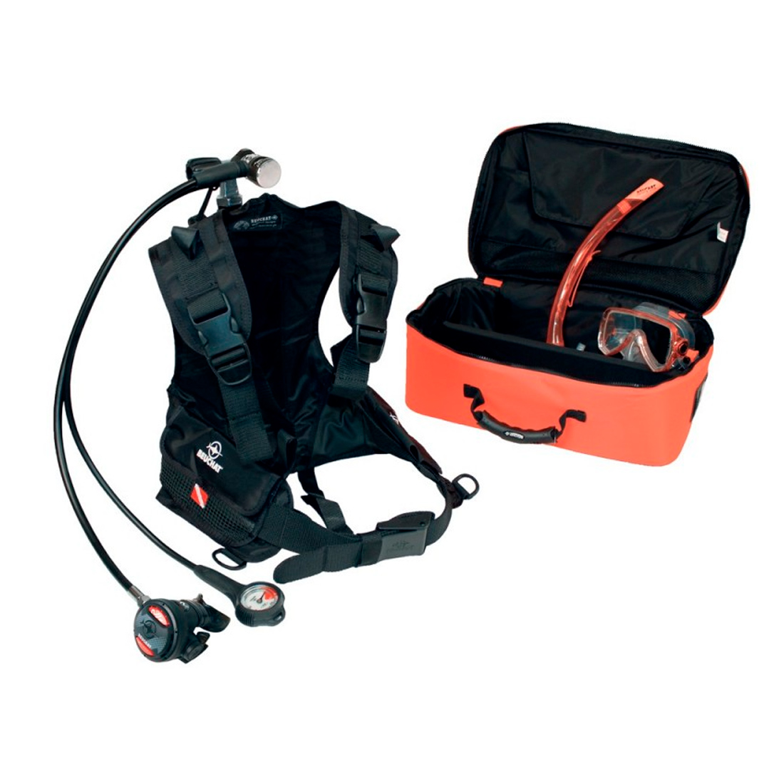 BEUCHAT - Boot Kit / Boardtauchgerät Atemregler-Set BEUCHAT - Boot Kit / Boardtauchgerät Atemregler-Set