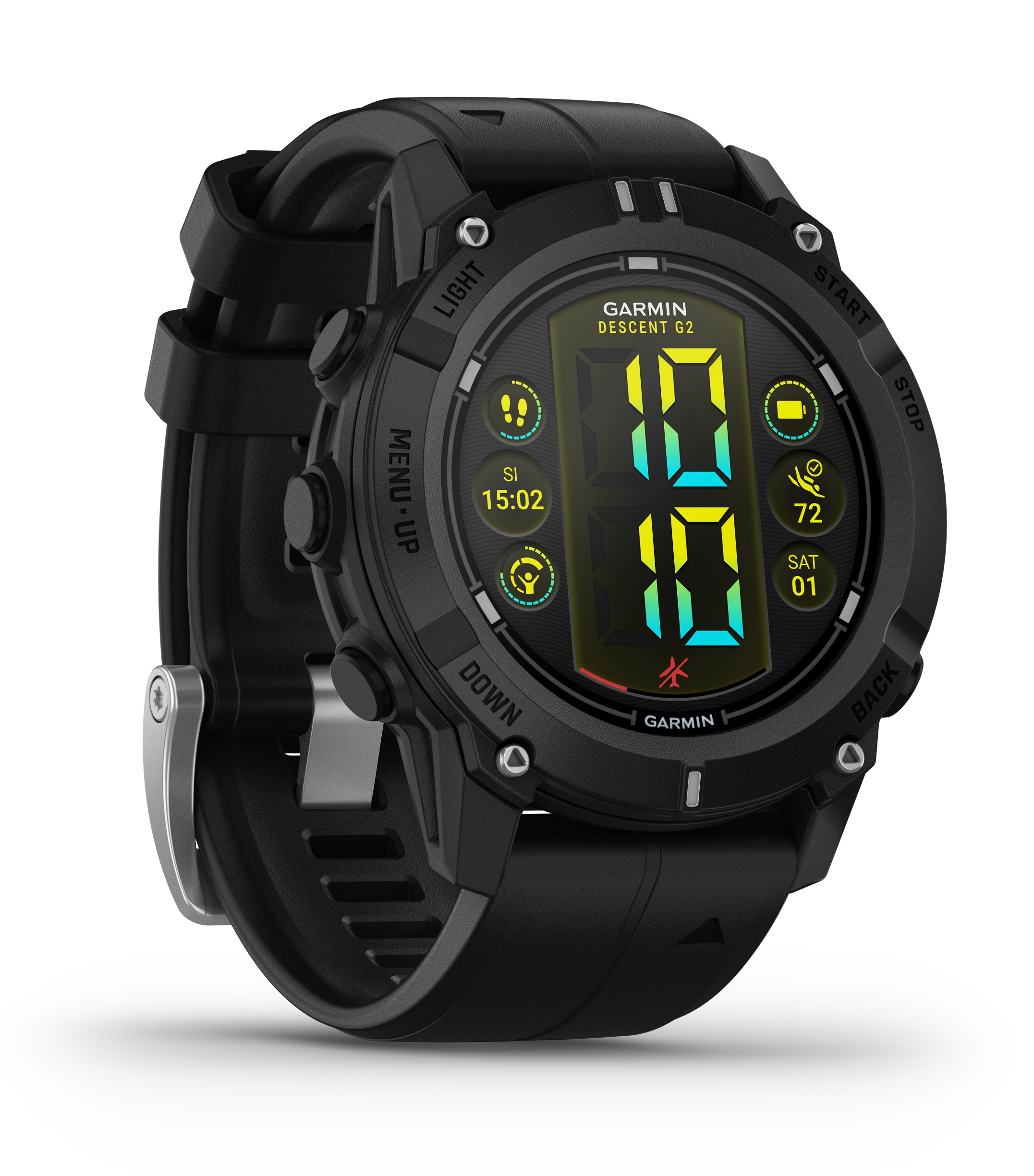 GARMIN - Descent G2 BlackTauchcomputer mit GPS