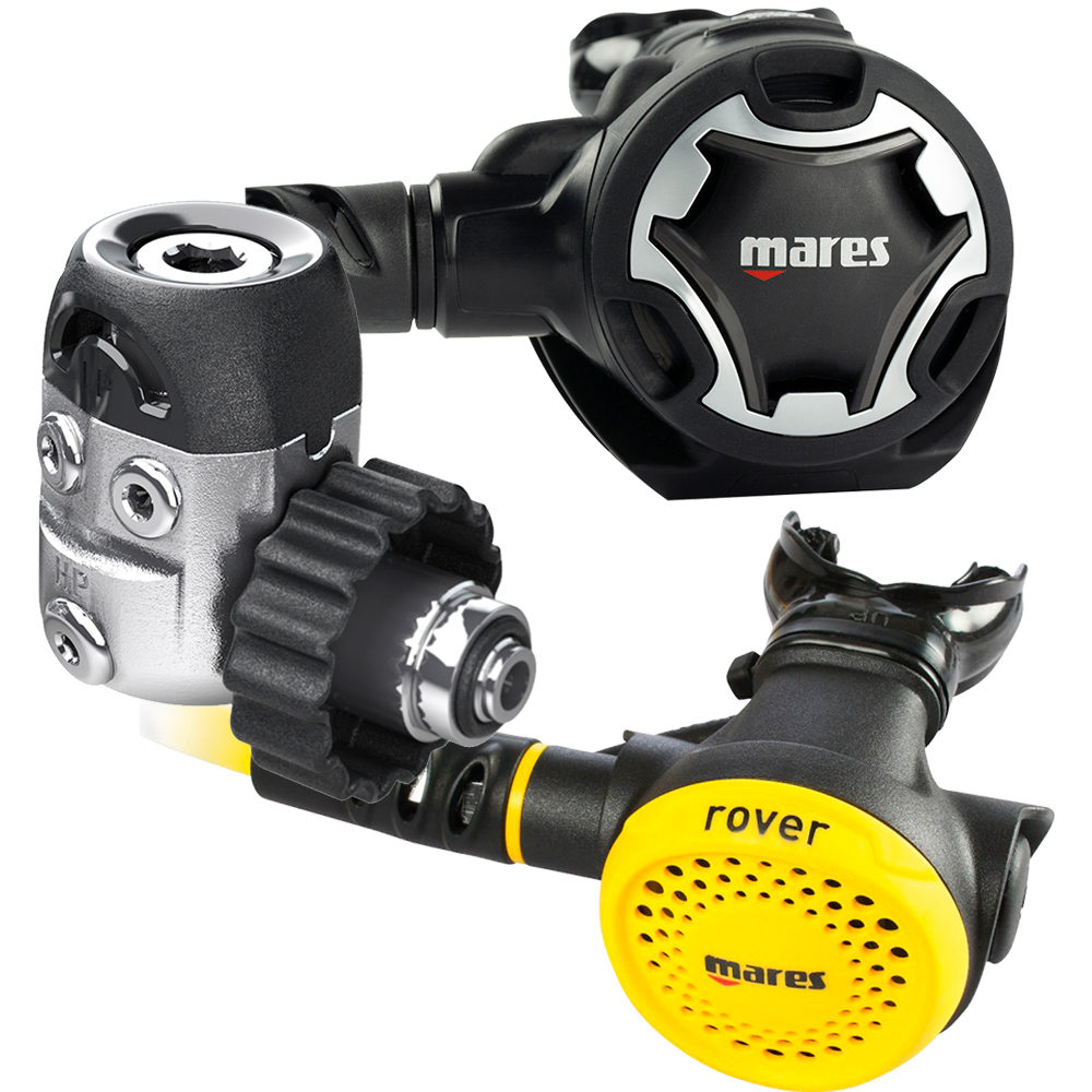 MARES - Dual 15X mit Rover Octopus Atemregler Set