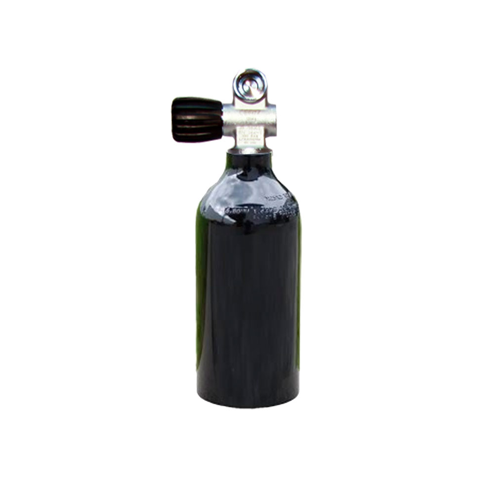 MES - diving device 2l 200Bar aluminum bottle without / with valve
