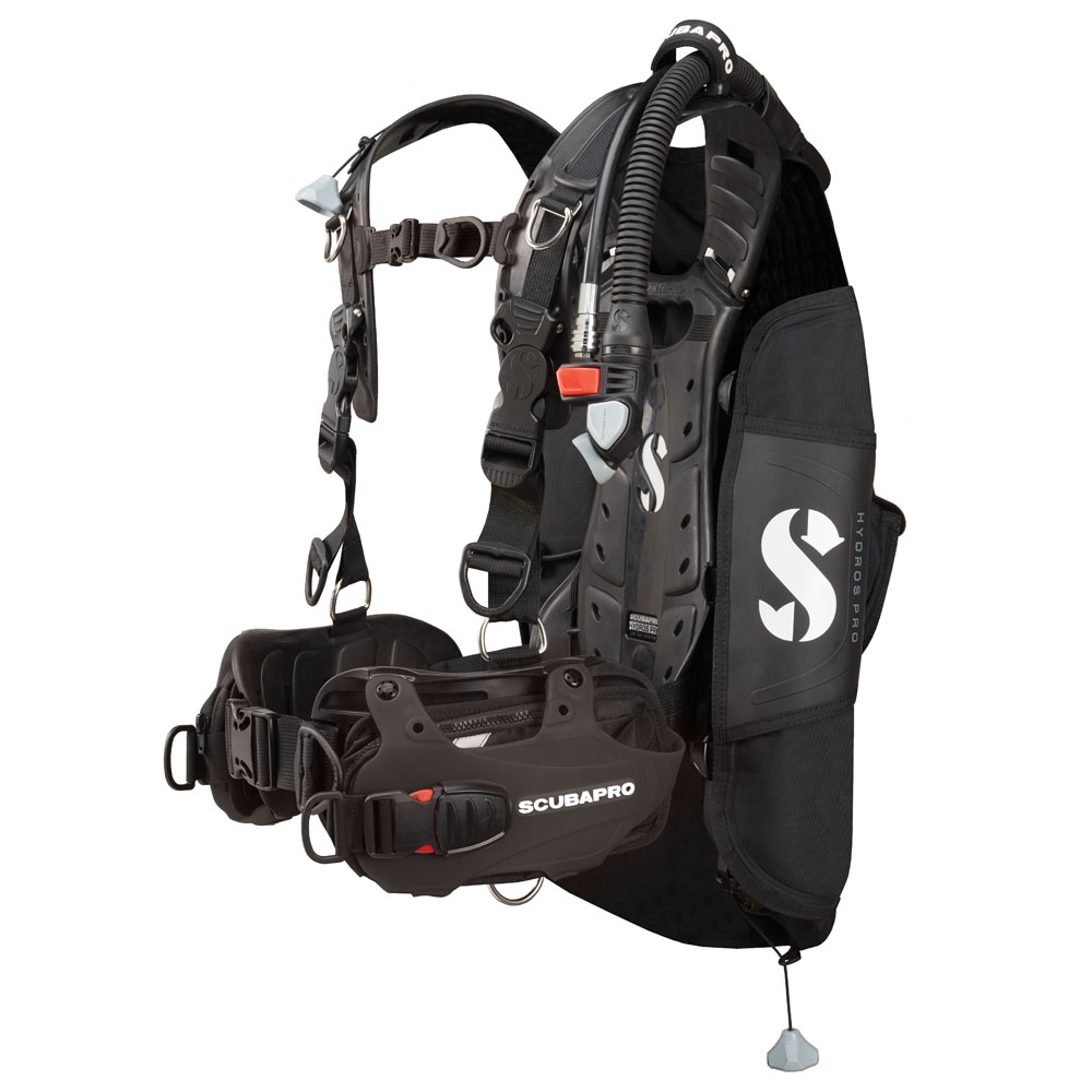 SCUBAPRO - Hydros Pro Herren Tarierjacket schwarz SCUBAPRO - Hydros Pro Herren Tarierjacket schwarz