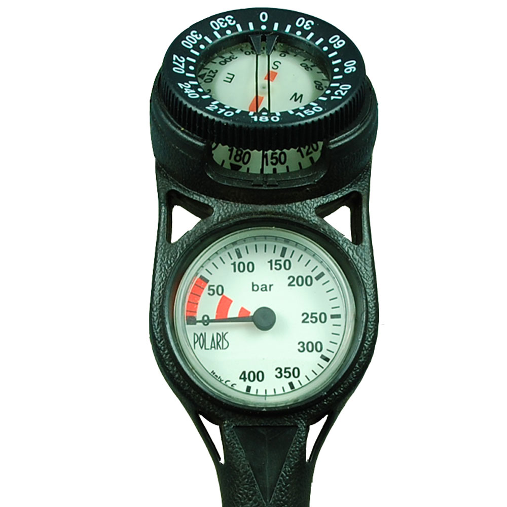 POLARIS - SLIMLINE Zweierkonsole Finimeter mit Kompass