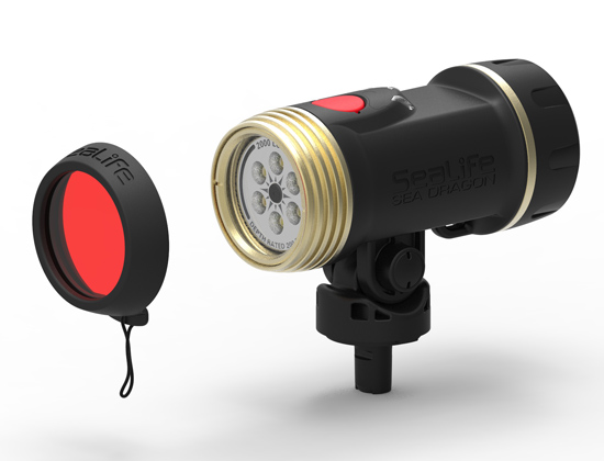 SEA LIFE - SeaDragon Rotfilter für Video-Lampen SL9832