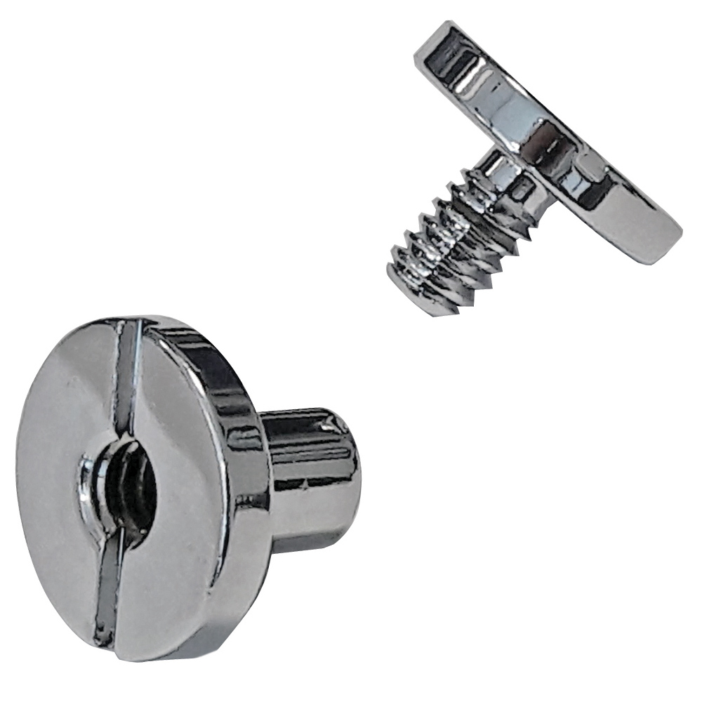 MARES XR - Bolzenschrauben flach 11mm Chrome