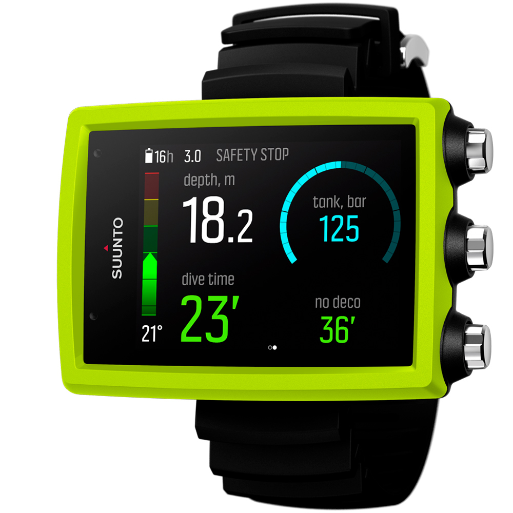 SUUNTO - EON Core Tauchcomputer mit Sender lime