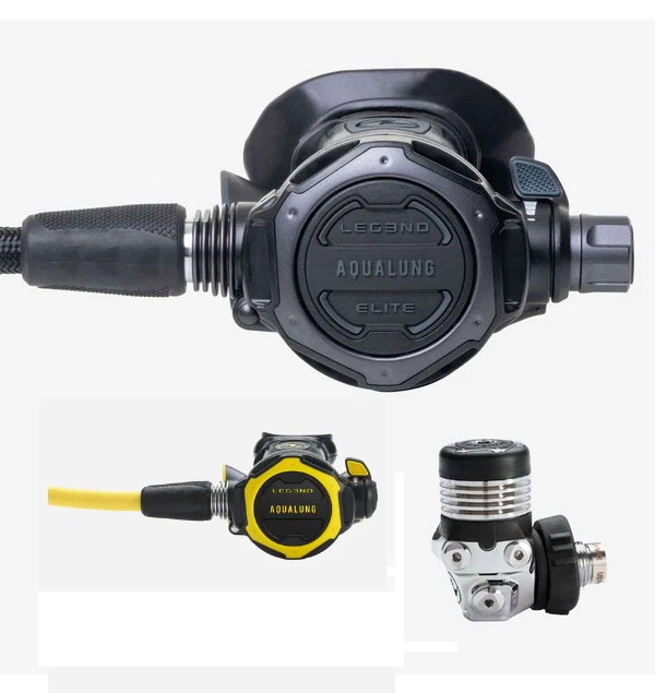 AQUALUNG - LEG3ND ELITE BlackEdit. Atemregler-Set DIN AQUALUNG - LEG3ND ELITE BlackEdit. Atemregler-Set DIN