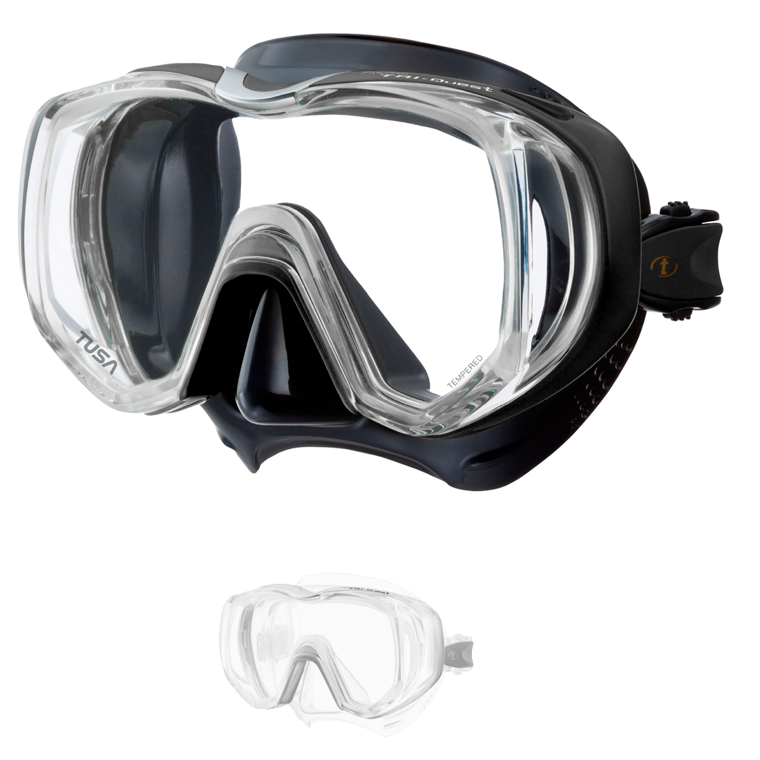TUSA - Freedom Tri-Quest M3001 Tauchmaske