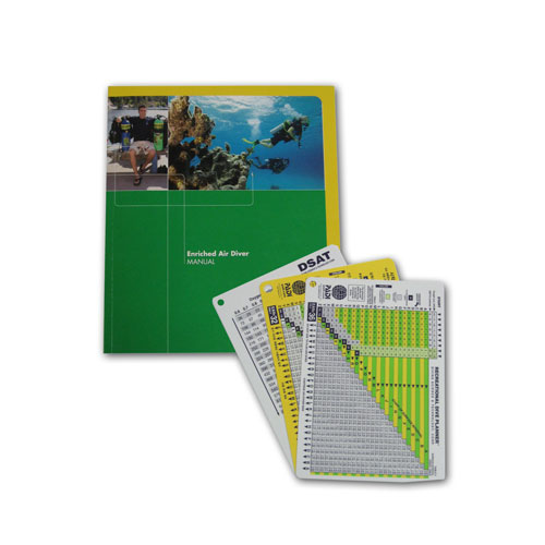 PADI - Manual Enriched Air Diver with Tables German