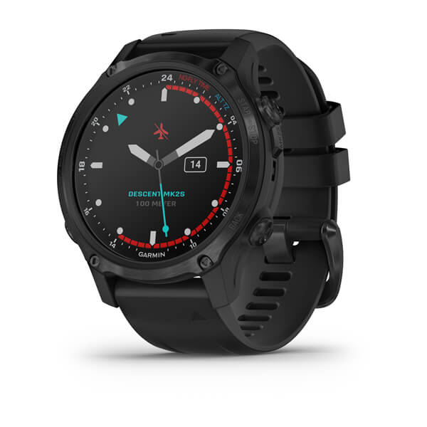 GARMIN - Descent MK2s Schwarz/ Titan Tauchcomputer mit GPS