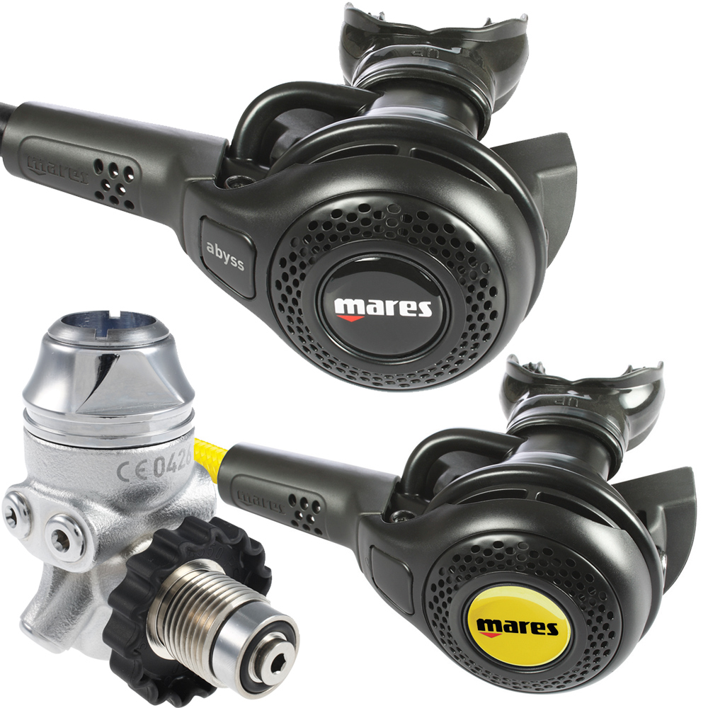 MARES - Abyss 22 NAVY II mit Navy Octopus Atemregler-Set MARES - Abyss 22 NAVY II mit Navy Octopus Atemregler-Set