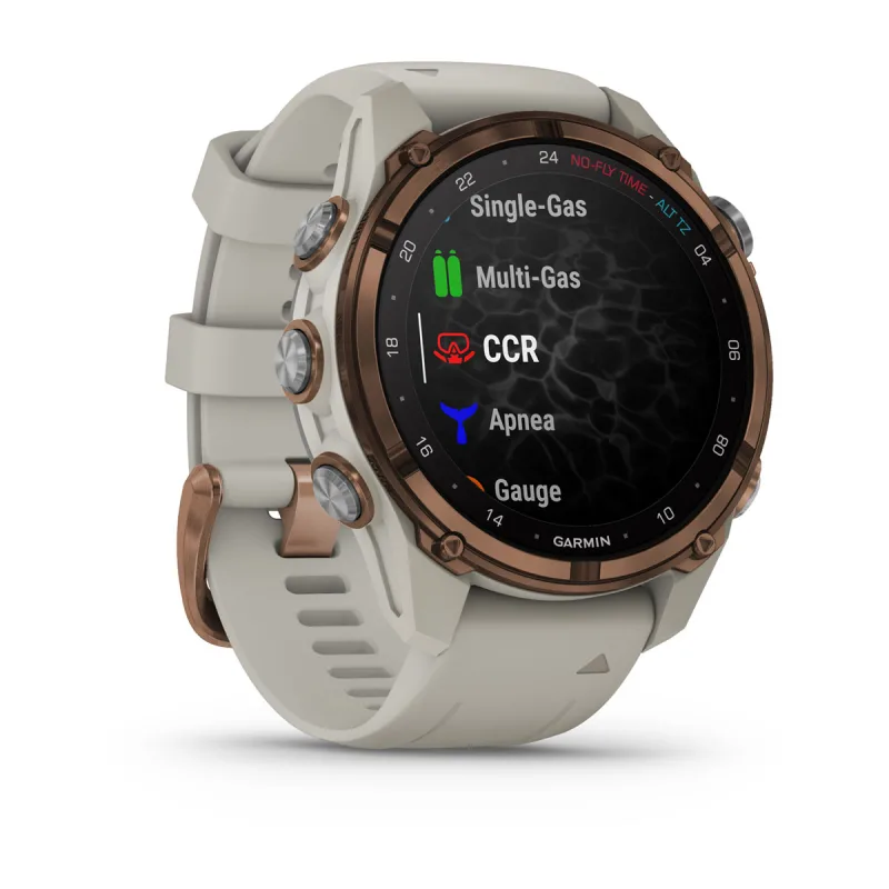 GARMIN - Descent MK3i 43mm Gold Tauchcomputer mit GPS  