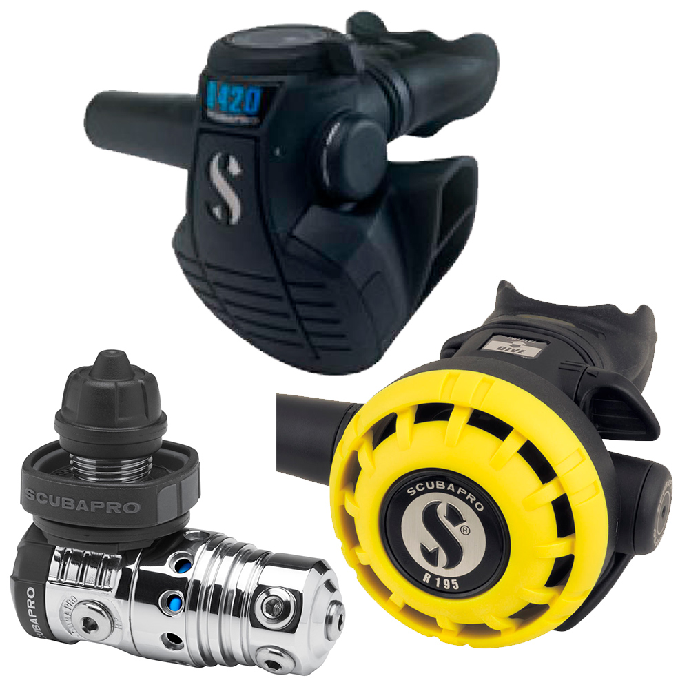 SCUBAPRO - MK25 EVO DIN D420 mit S270 Octopus Atemregler Set