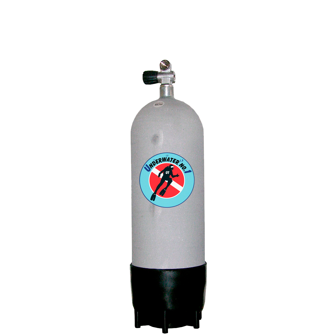 Auer  Stahl  Atemluftflasche Tauchflasche   4 Liter 200 bar EN 144 Ventil 