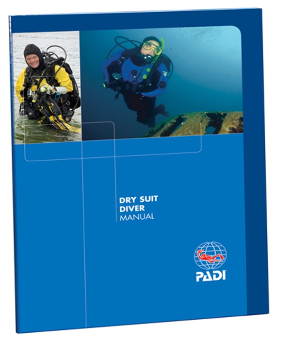 PADI - Manual Dry Suit Specialty German