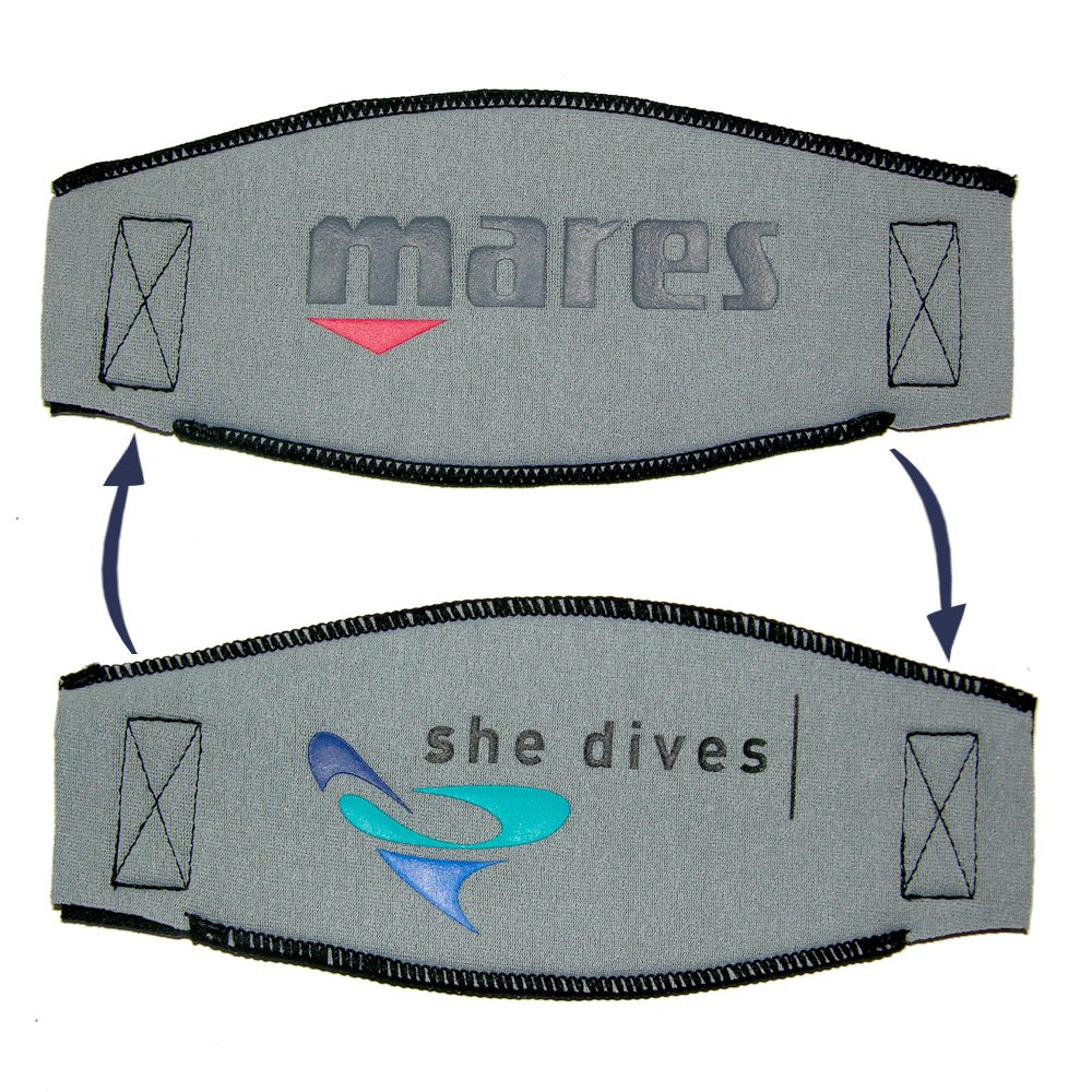 MARES - Neopren Maskenbandhülle SheDives